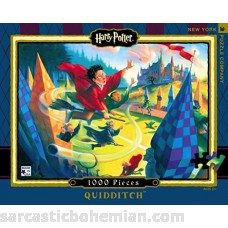 New York Puzzle Company Harry Potter Quidditch 1000 Piece Jigsaw Puzzle B01CIS3D4Q